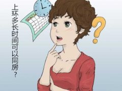 上环常识:【上环多长时间可以同房】你真的选对时间了吗？